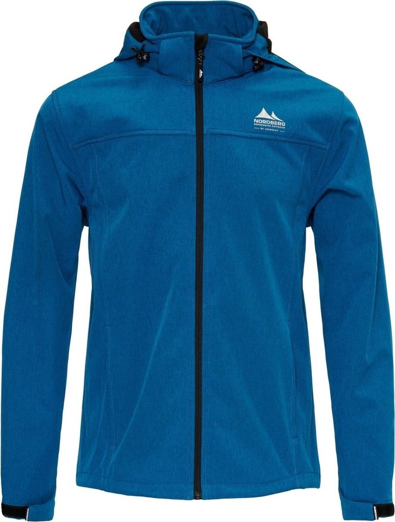 Nordberg Kjeld - Softshell Outdoor Sommerjacke Herren - Petrol Melange - Größe M