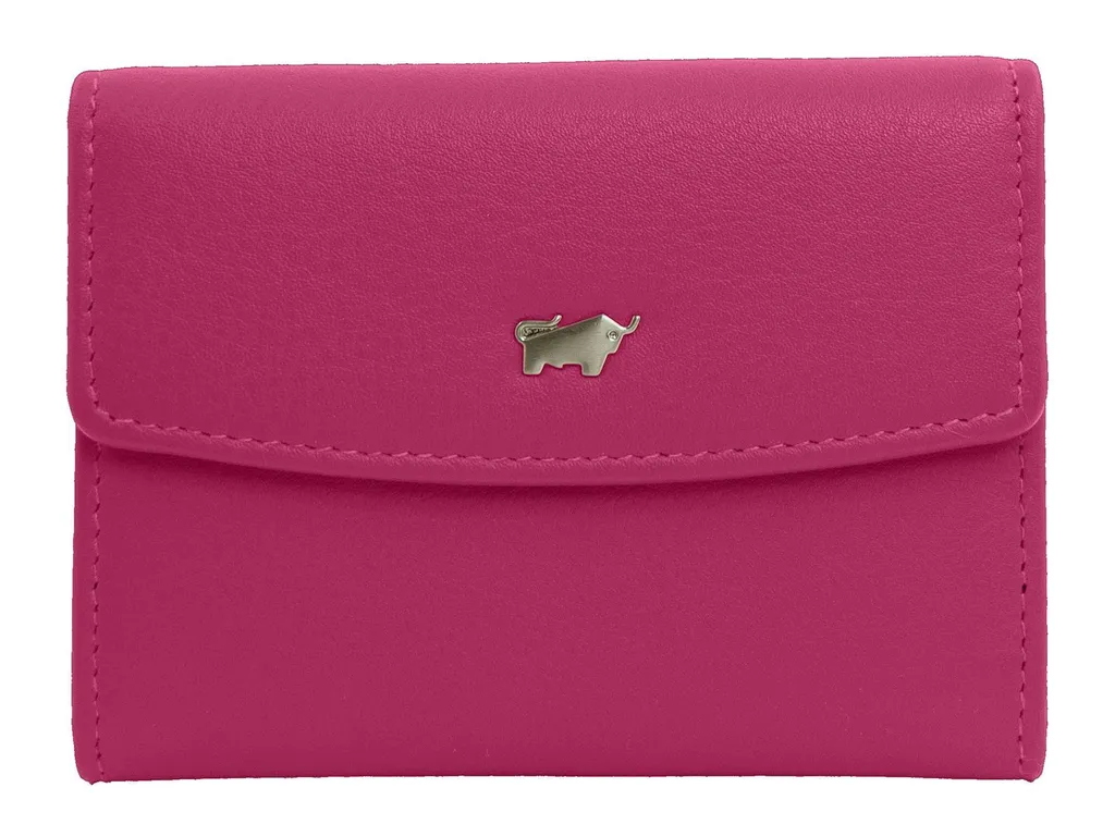 Braun Büffel Joy Mini Zip Wallet Viola - Test e Specifiche Pelle RFID - 3