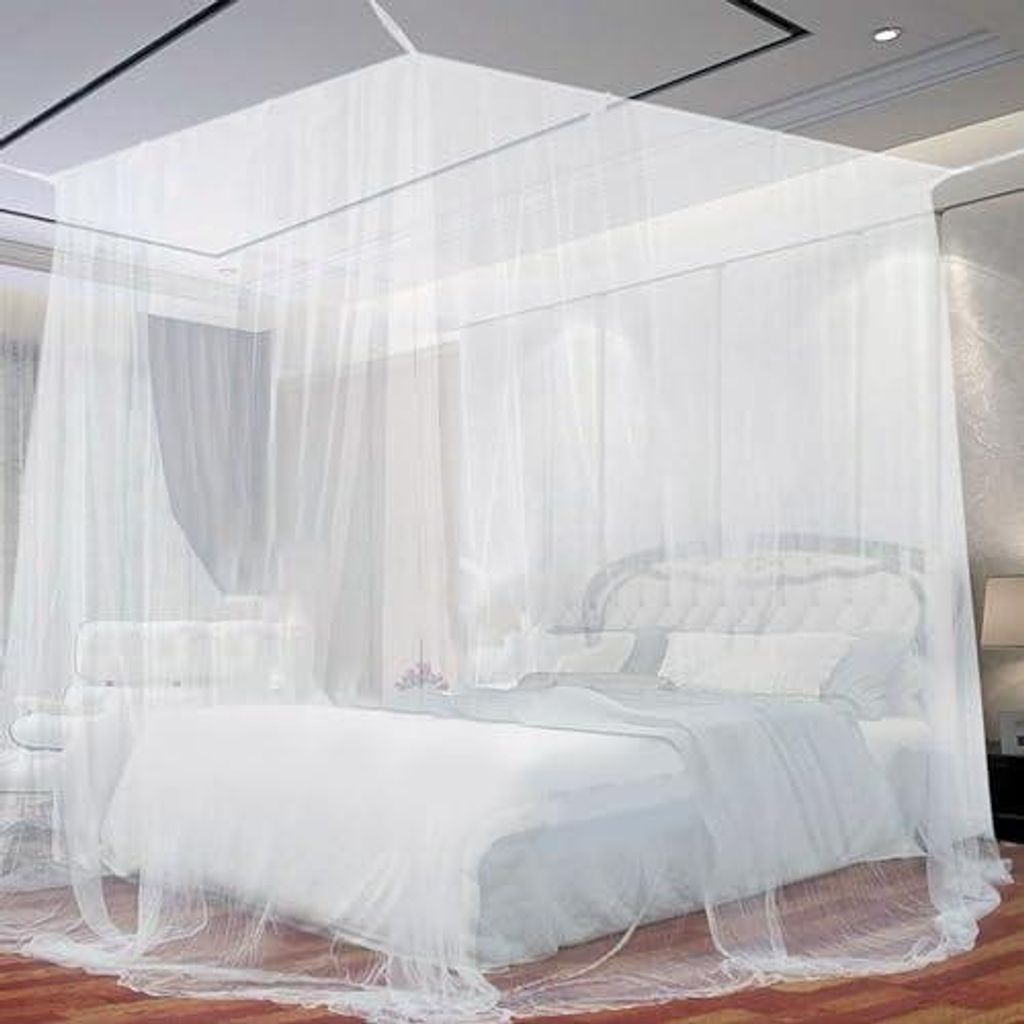 Moskitonetz fürs Bett, 1,9 x 2,1 x 2,4 Meter, große Größe, Produktbild 