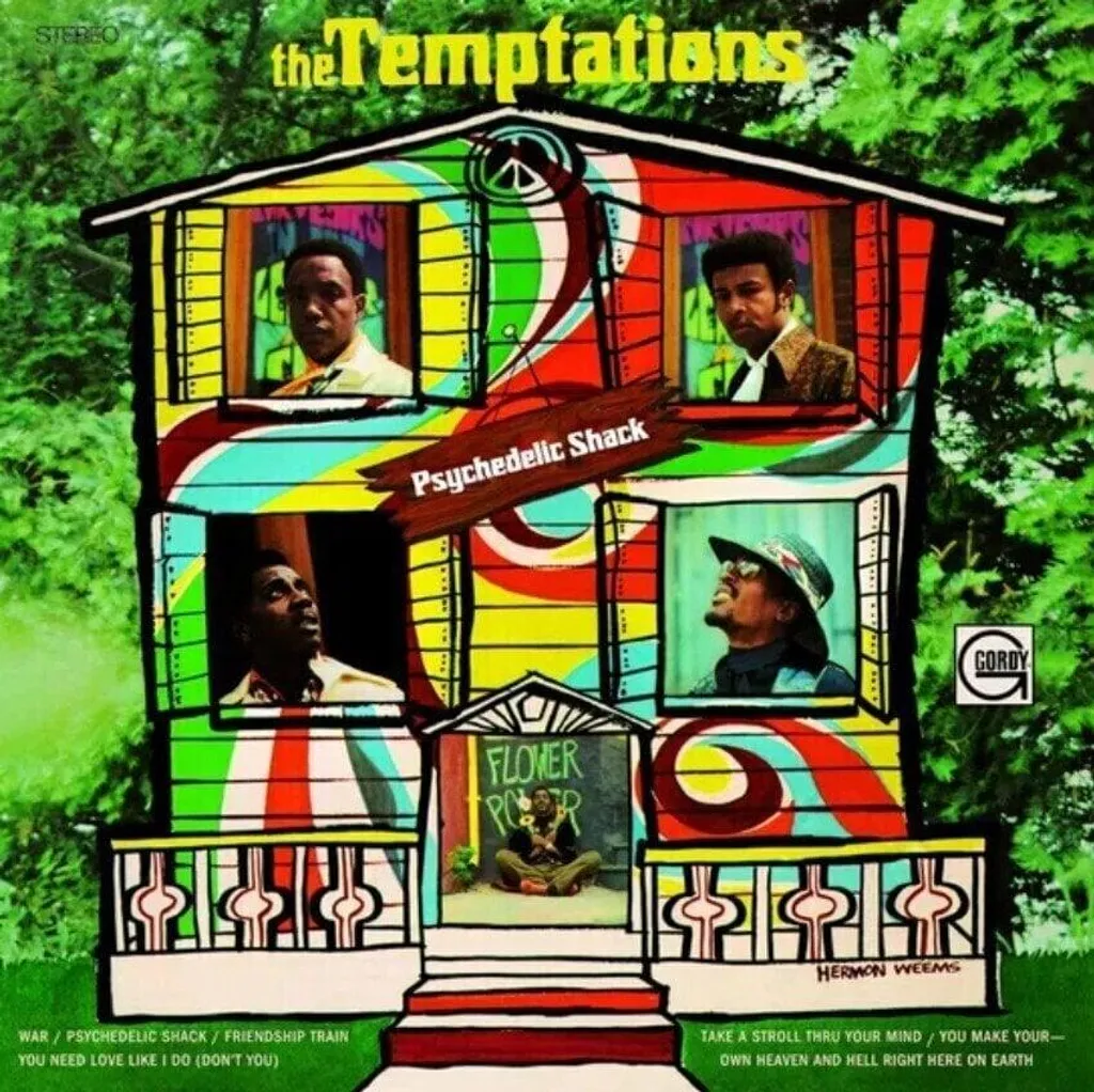 The Temptations Psychedelic Shack Vinyle 180g LP Pressage de Qualité