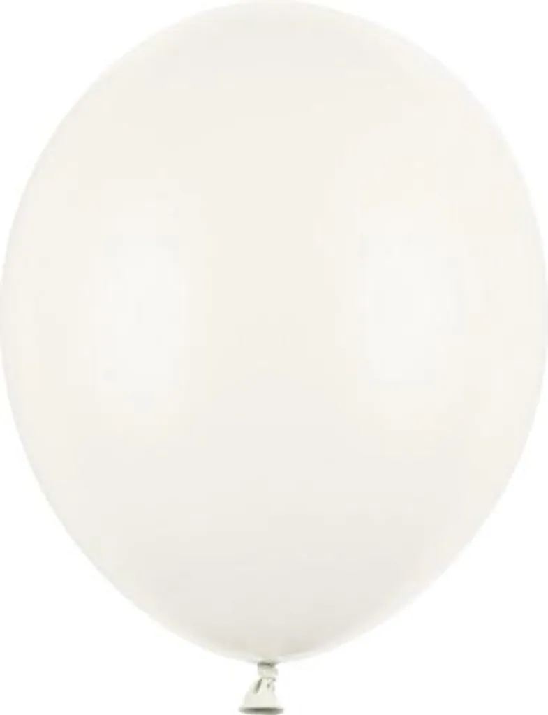 Ballons résistants blanc cassé 27 cm pastel anti-éclatement - 100 pcs