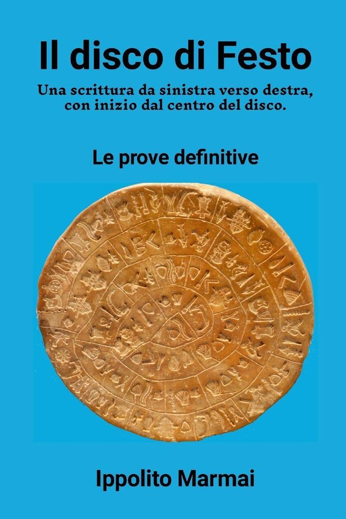 Il disco di Festo Una scrittura da sinistra verso destra, con inizio dal centro del disco