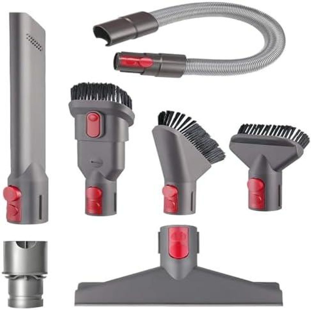 7 Stück Staubsauger Zubehör-Set für Dyson, für Dyson V7 V8 V10 V11 und V15, Dtaubsauger Ersatzteile Aufsatz für Ersatz Bürste kompatibel mit ...