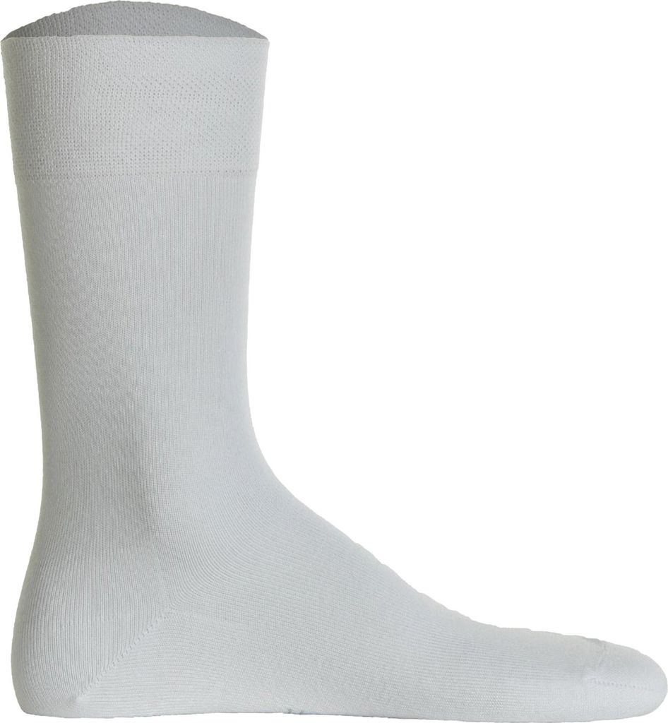 Hudson 1 Paar Herren Socken, Relax Baumwolle Strumpf, ohne Gummifäden, Einfarbig Weiss 43-44 (8,5-9,5 UK)