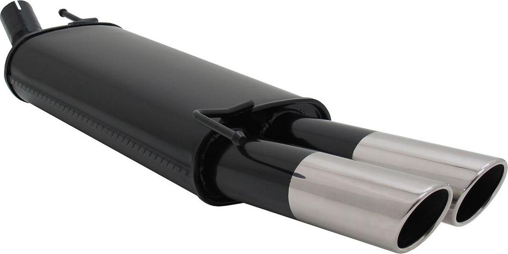 Novus Sportauspuff für VW Golf 3 / Golf 4 Cabrio 2x76mm Produktbild 