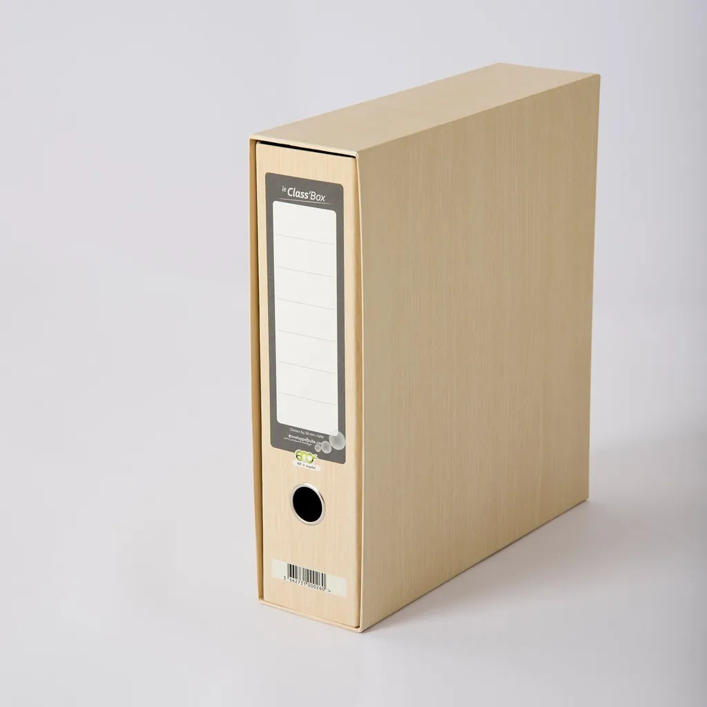 Lot de 66 classeurs A4 avec boîtes Class'Box Eco 100% recyclé Enveloppebulle