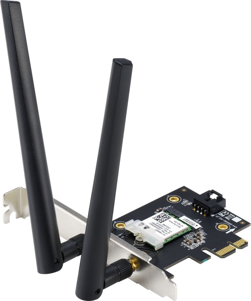 ASUS PCE-AX1800, AX1800, dwuzakresowa, Wi-Fi 6, PCIe, karta Zdjęcie produktu 