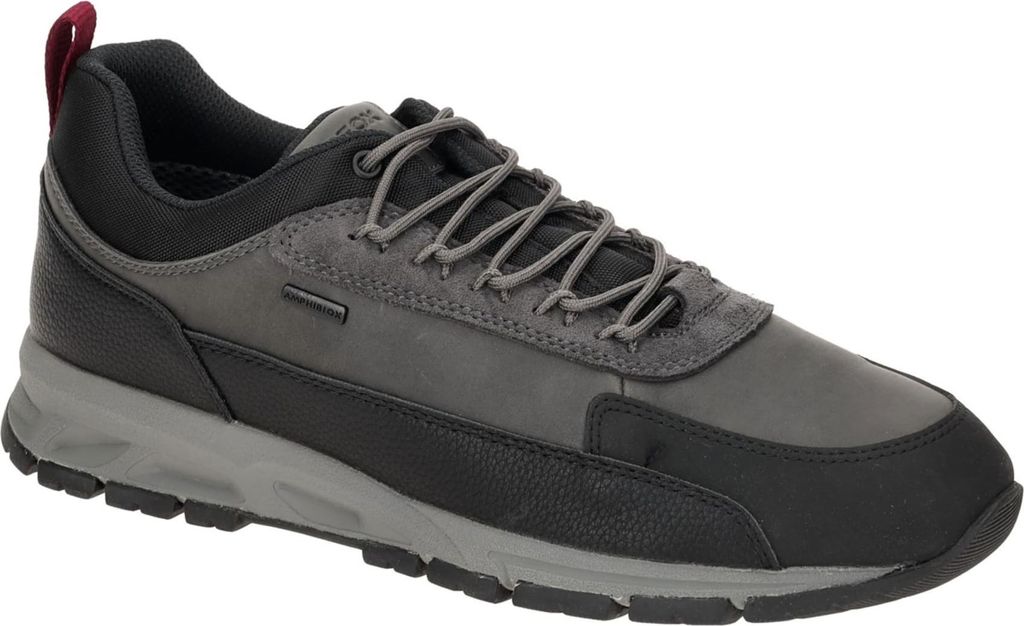 Geox Komfort Schnürschuhe Herren 31393336393732 Grau 42 EU