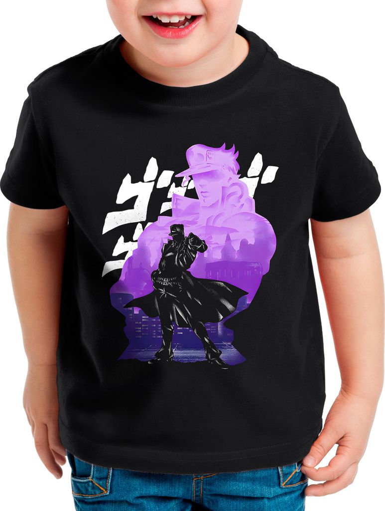 BaumwolleCloud Fierce Power Kinder T-Shirt bizarre anime japan manga jojos
