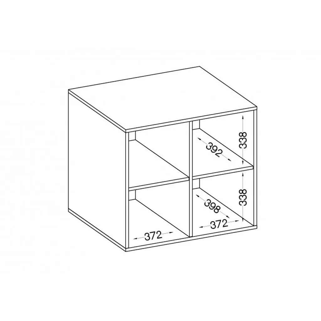 Armoire à étagères pour optimiser le rangement des dossiers MABAKA
