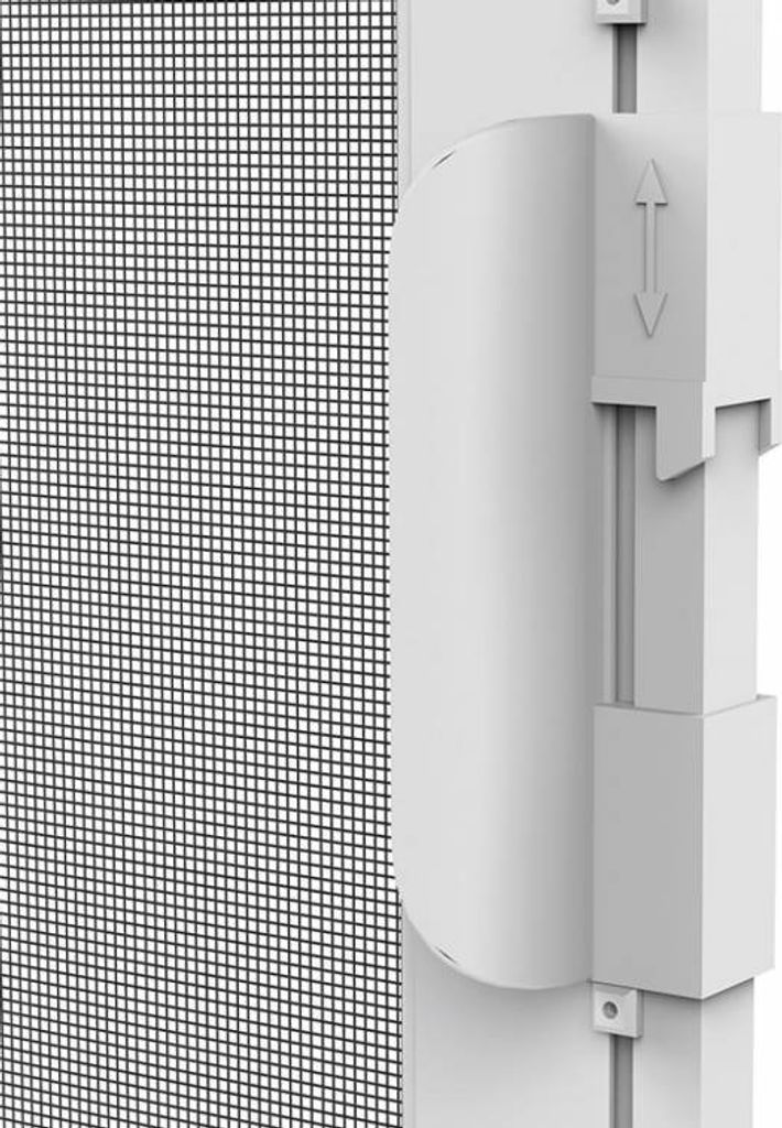Fliegengitter Tür Rollo Rollobausatz smart 125x220 braun 100920102-VH