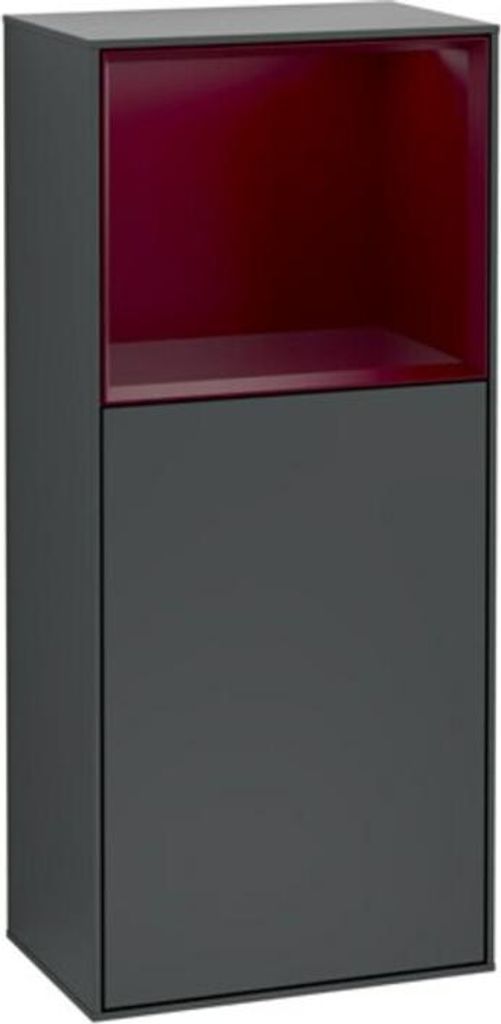 V&B Seitenschrank Finion 41,8x93,6cm, r, Rg o Peo m, md bl. m Lac