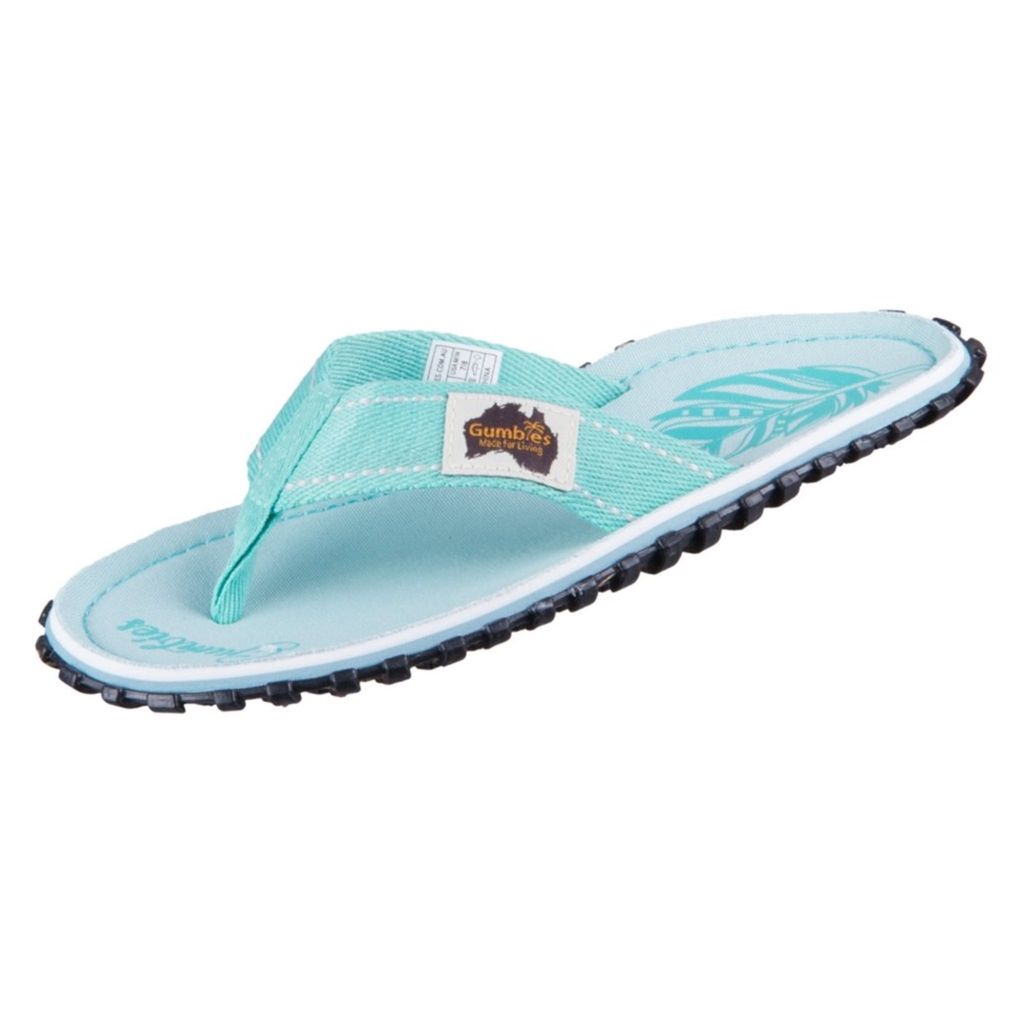Gumbies Zehentrenner Damen 31383832333039 Türkis 41 EU