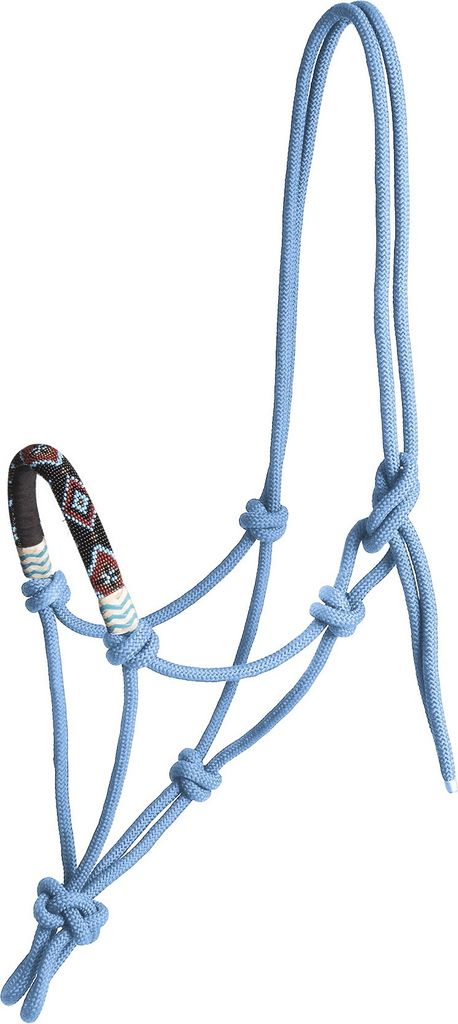 Waldhausen Halfter Pearls Knotenhalfter Azurblau Pony