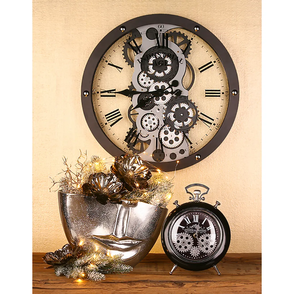Horloge à poser stable Transmission Gilde pour meuble sans perçage