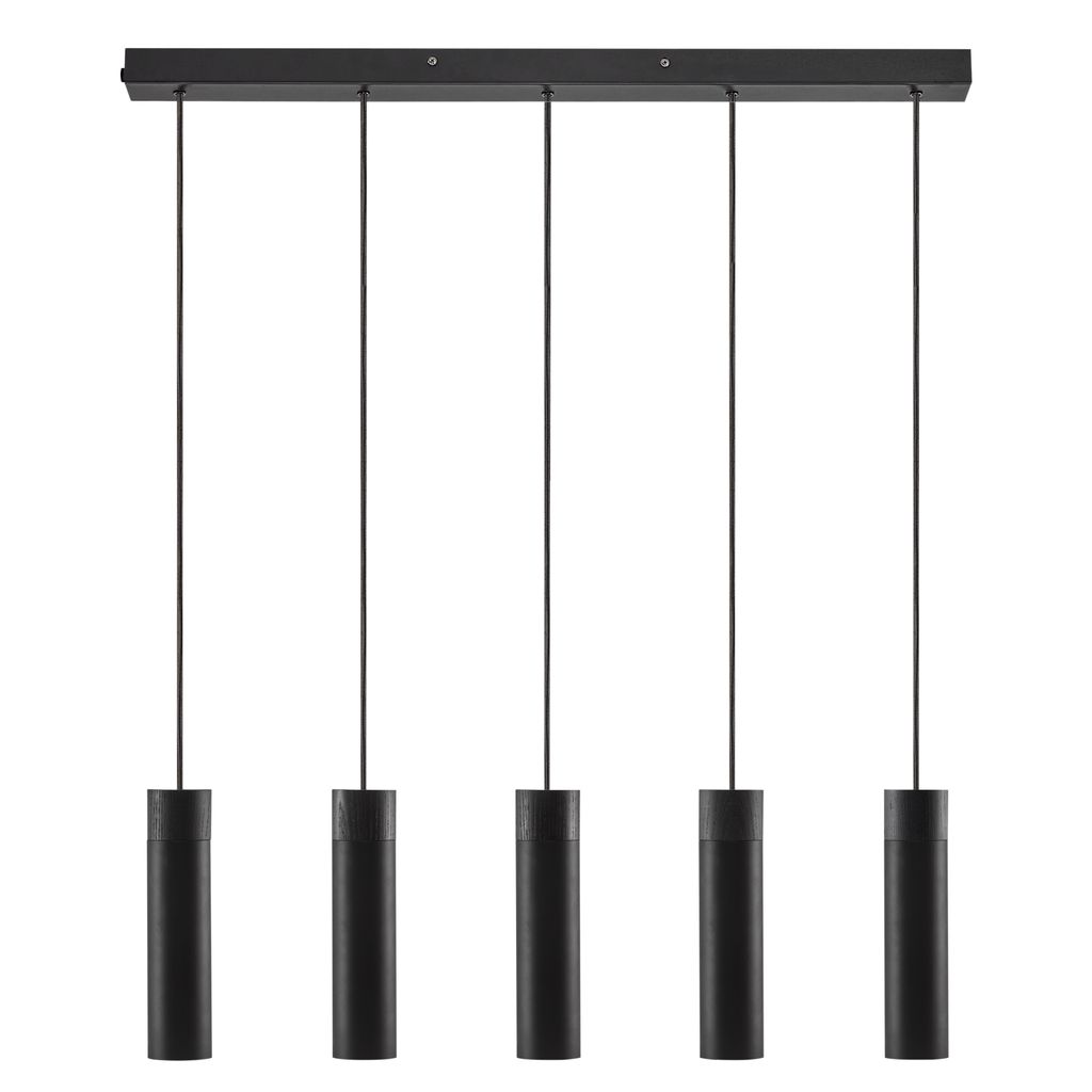 Nordlux 2410483003 TILO 5-Spot GU10 Pendelleuchte Schwarz
