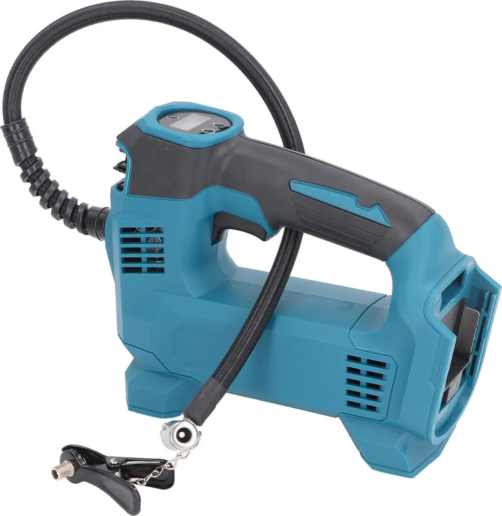 Gonfleur de pneus avec batterie lithium-ion 18V et contrôle LCD précis - 9