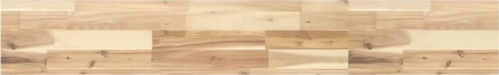 Piano in Legno Massello Acacia 120x20x4 cm - Fai da Te Creativo