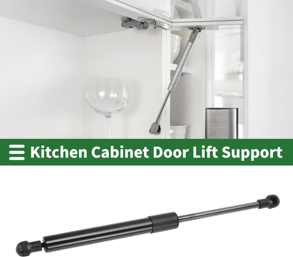 300mm/11.81" Gasdruckfedern 22lb/100N/10kg Gasfedern Schwarz Kohlenstoffstahl 1 Stück RV Auto Werkzeugkasten Deckel Aufbewahrungsbox Abdeckung Sch...