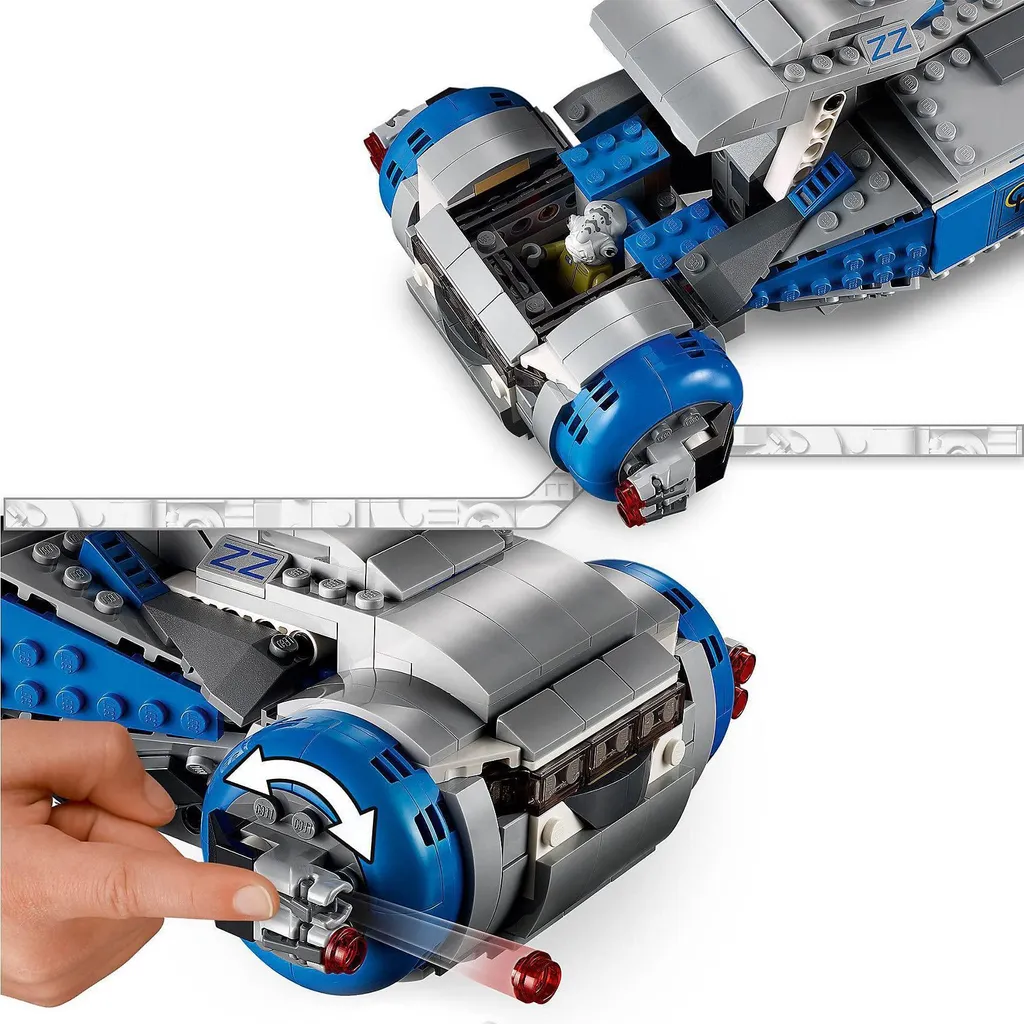 Vaisseau LEGO Star Wars 75293 pour Recréer les Batailles de la Galaxie - 27