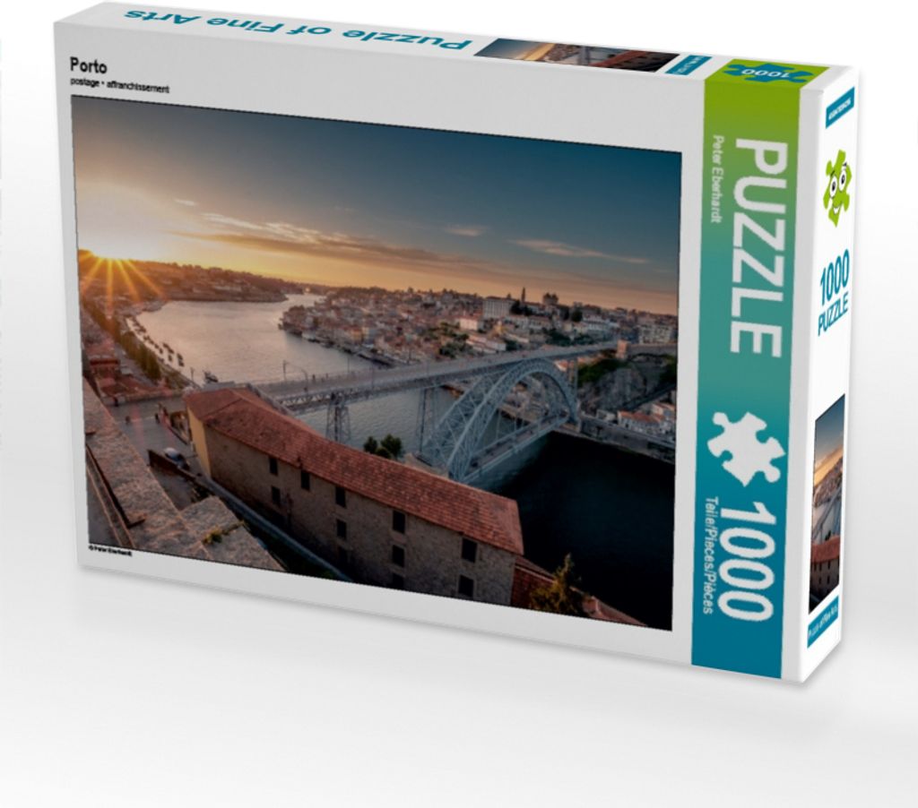 Calvendo Porto 1000 Teile Puzzle quer 640x480mm, Eberhardt Peter; 7417722