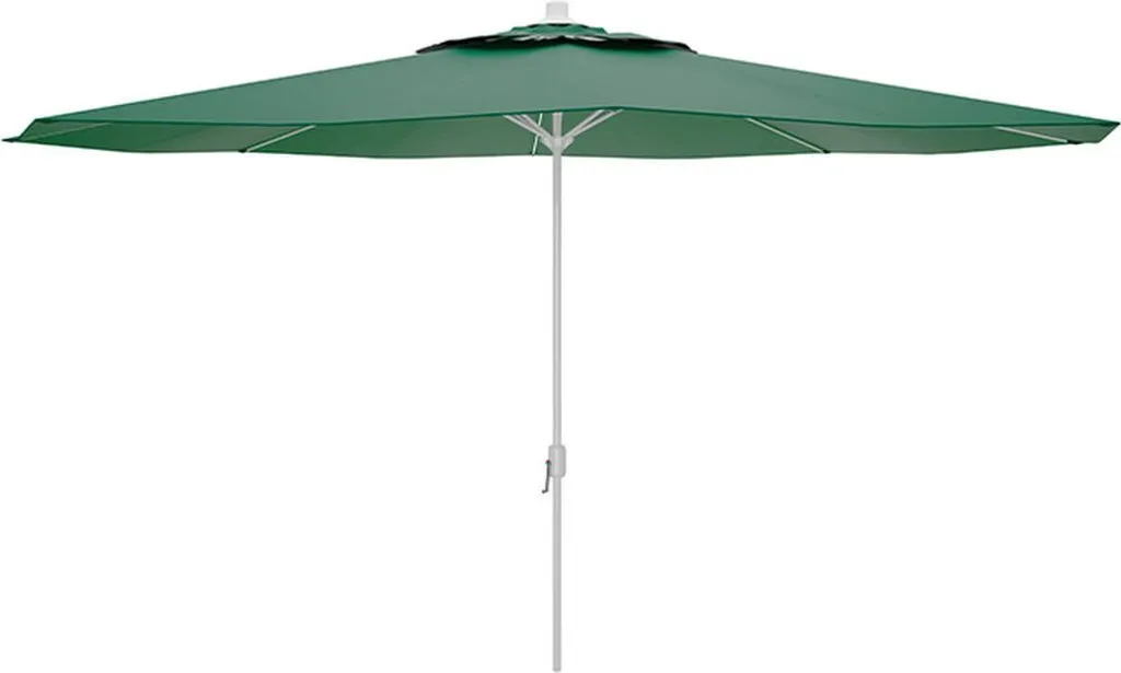 Marbueno Parasol de Jardin en Acier 8 Baleines D270 cm Vert 10188