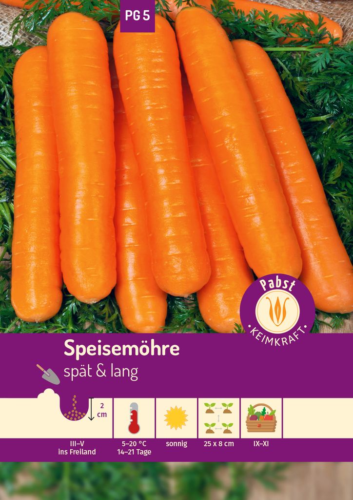 🥕Speisemöhre spät &amp; lang Samen Möhren | Kaufland.de