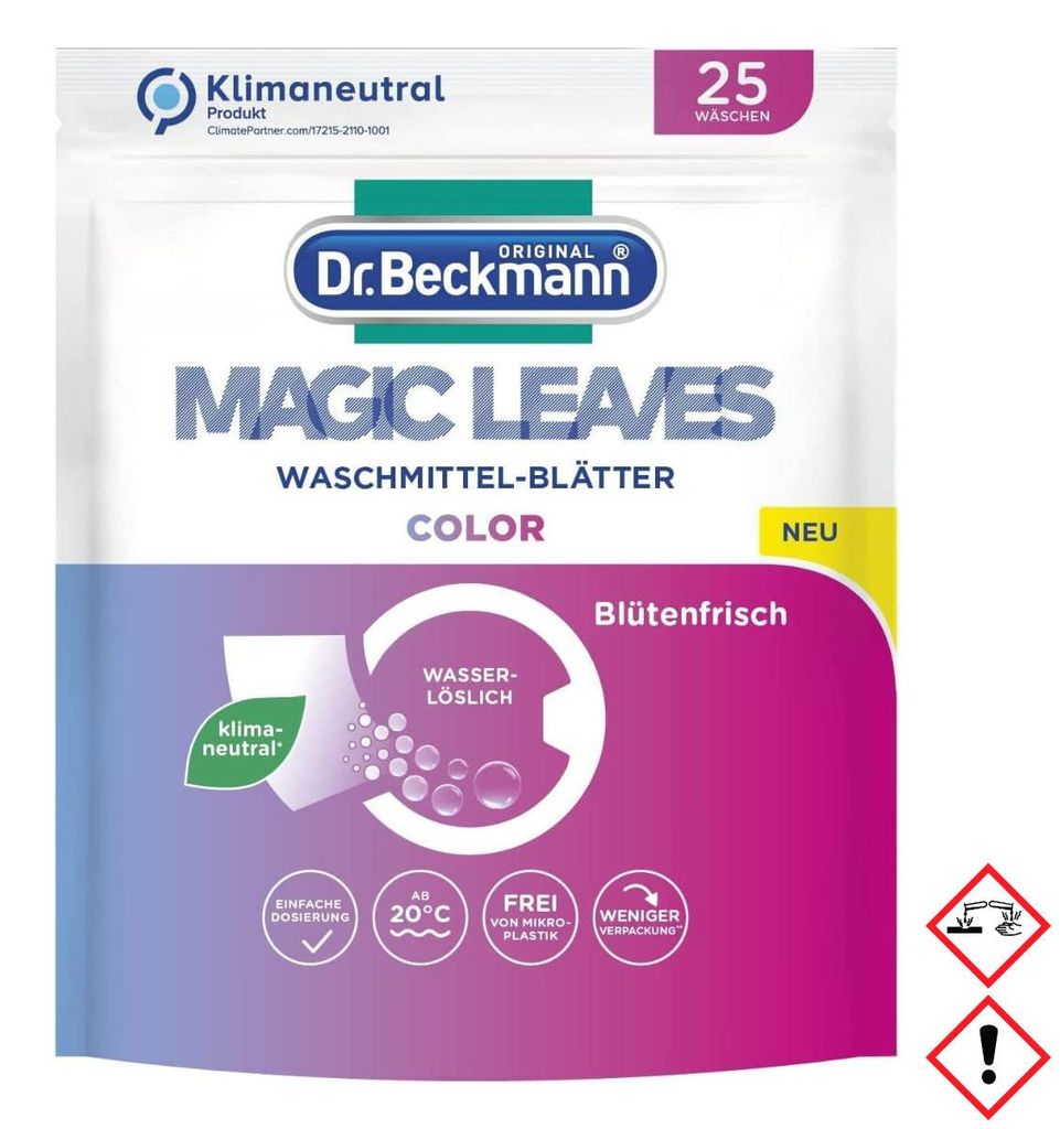 Dr. Beckmann, Kouzelné plátěnky, prací prostěradla, 25 kusů Obrázek produktu 