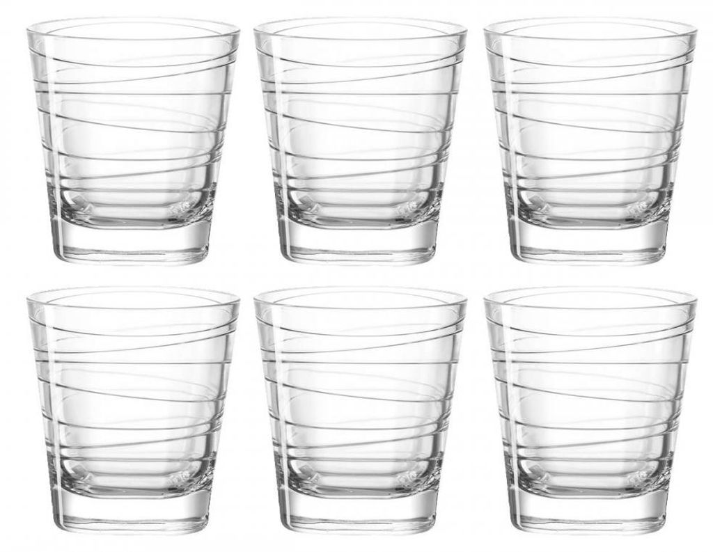 LEONARDO 019449 Vario Struttura whisky tumbler, verre, 250 Image du produit 