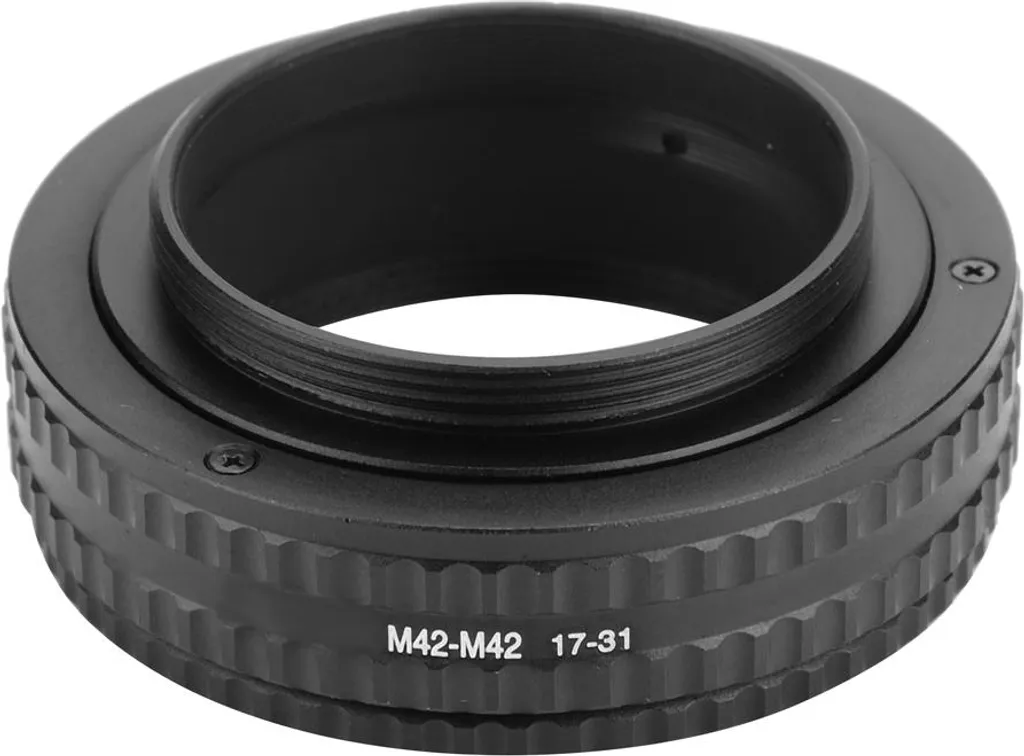 Accessorio Macro M42: Adattatore Elicoidale 17mm-31mm in Metallo