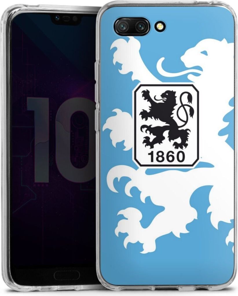 DeinDesign Handyhülle für Huawei Honor 10 Silikon Hülle Case Smartphone Schutzhülle Offizielles Lizenzprodukt TSV 1860 München Wappen