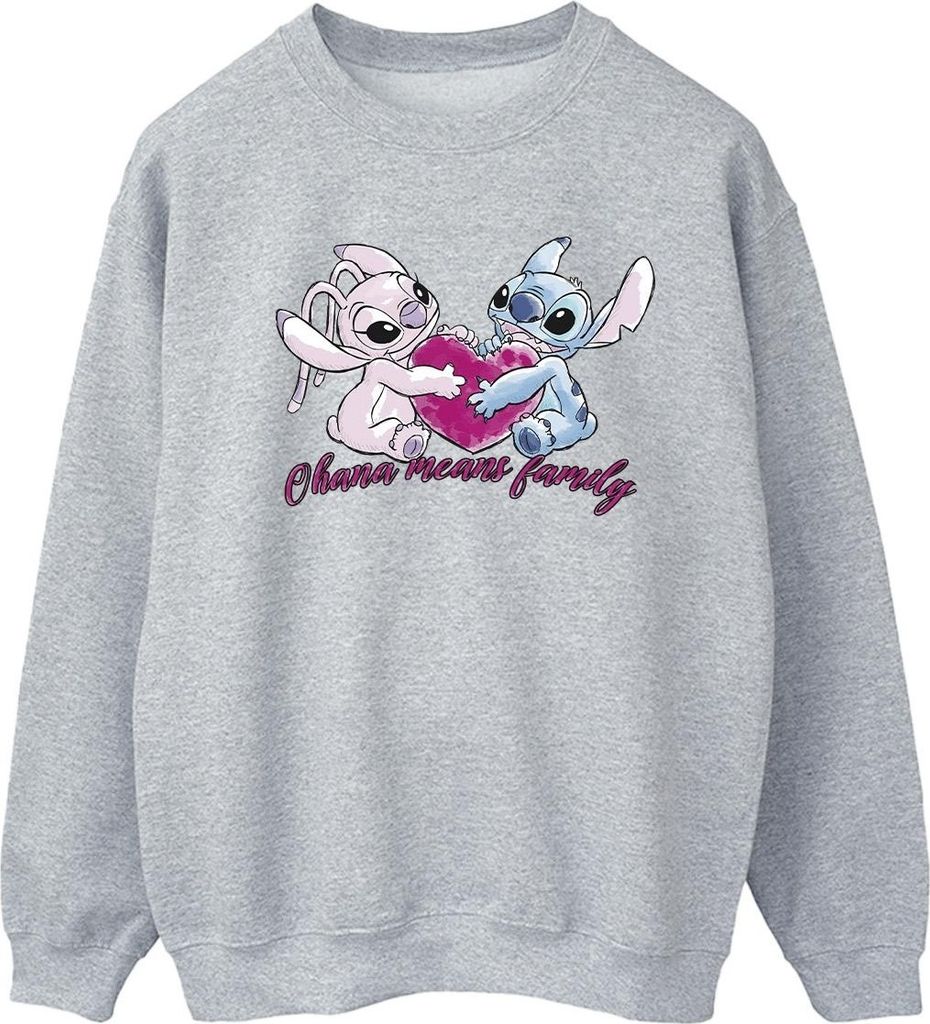Disney - "Ohana" Sweatshirt für Damen BI22847 (S) (Grau)