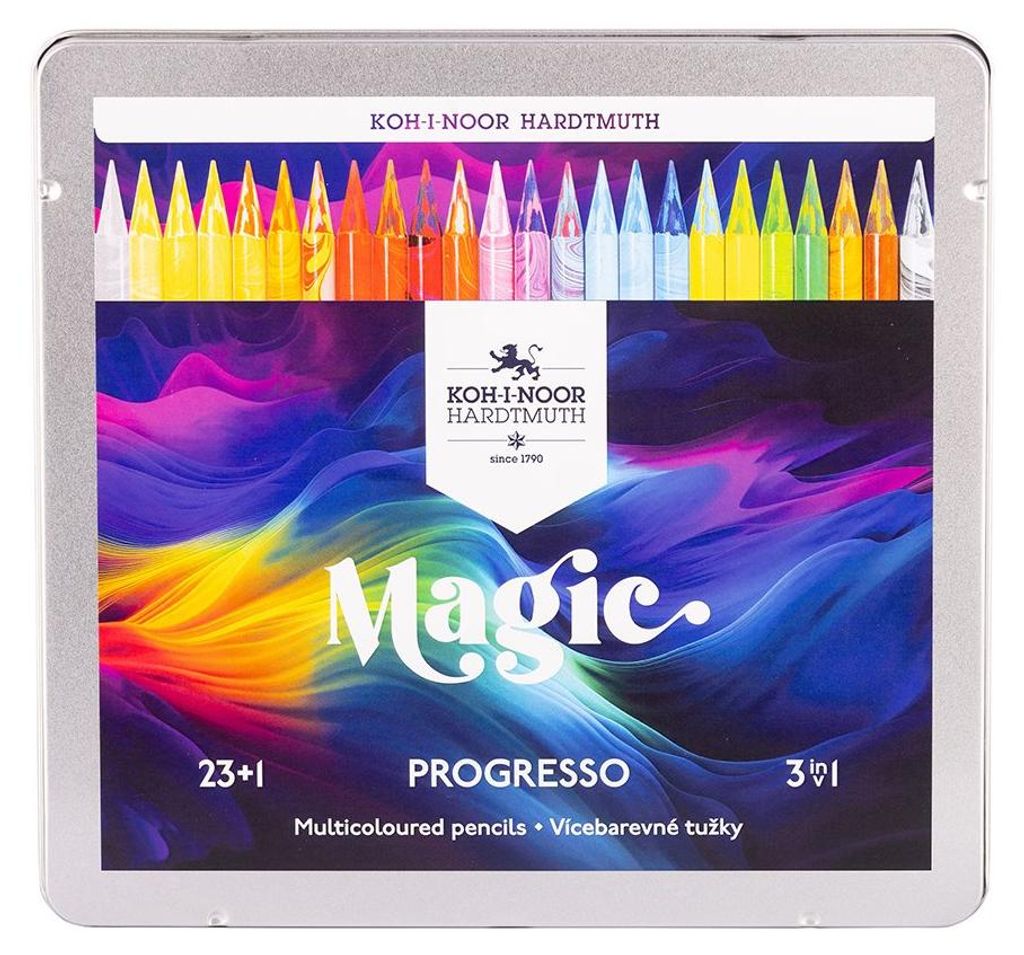 Progresso "Magic" Vollminenfarbstifte 24er Set im Produktbild 