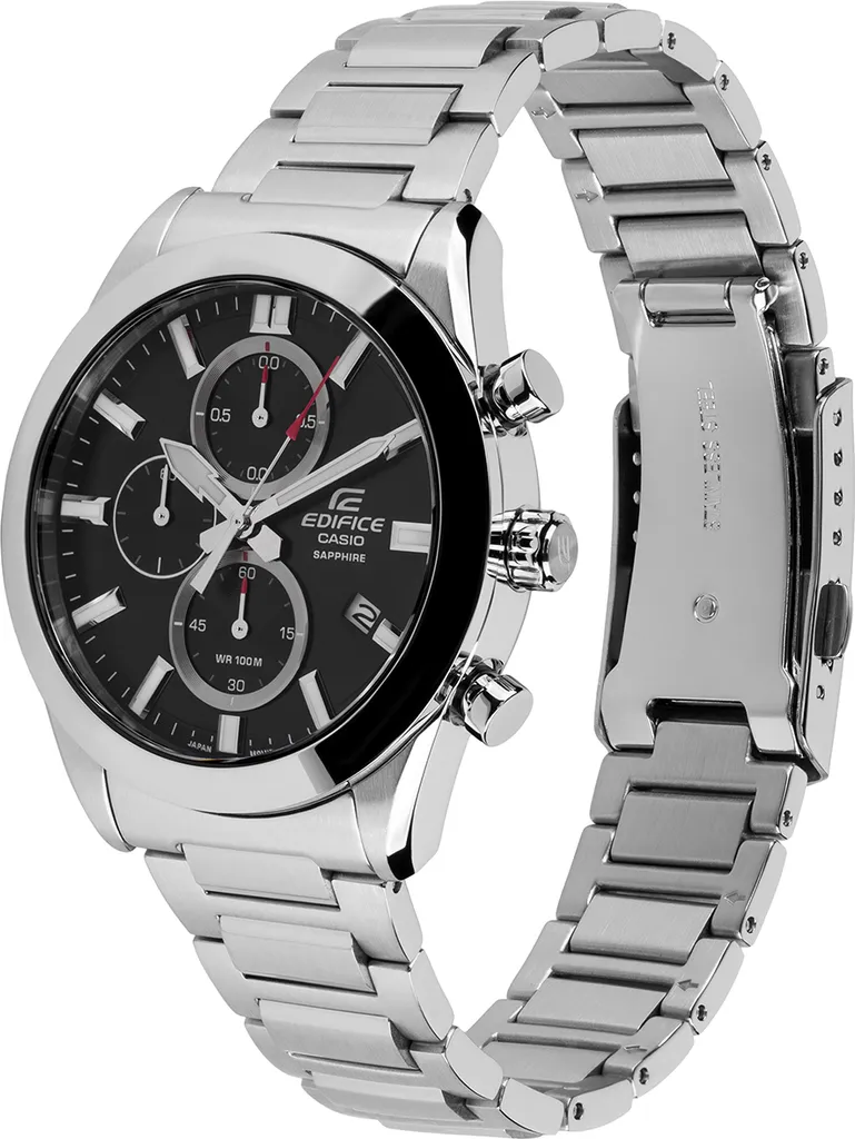 Cronografo Casio EFB-710D-7AVUEF Argento: Stile Urban e Zaffiro - 11