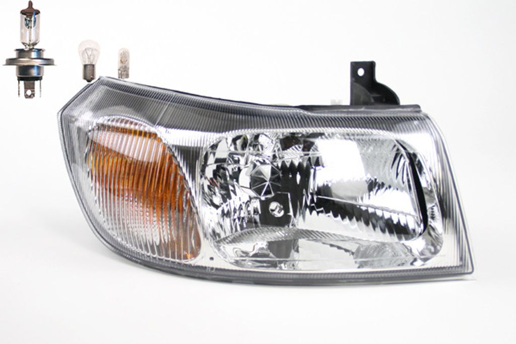 Johns, Scheinwerfer Halogen passend für Ford Transit 00 01/00-05/06 Rechts Leuchtmittel 1118817 1140062 1138188 1140056 1118813 1135460 1138193 12...