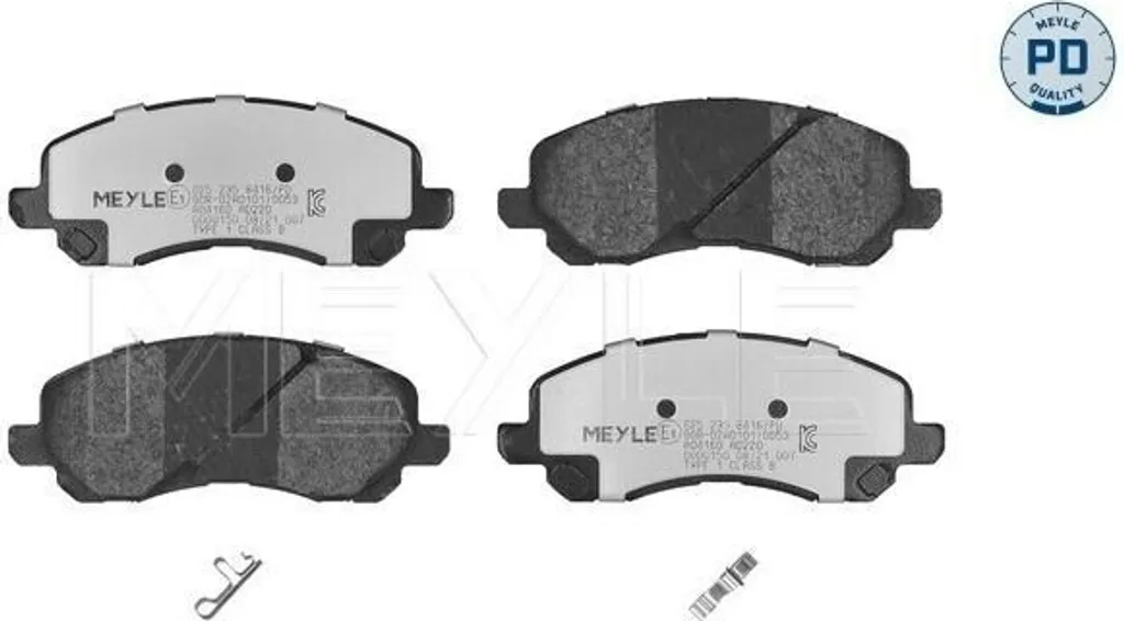 Plaquettes de frein pour Sebring J et C4 Aircross essieu avant