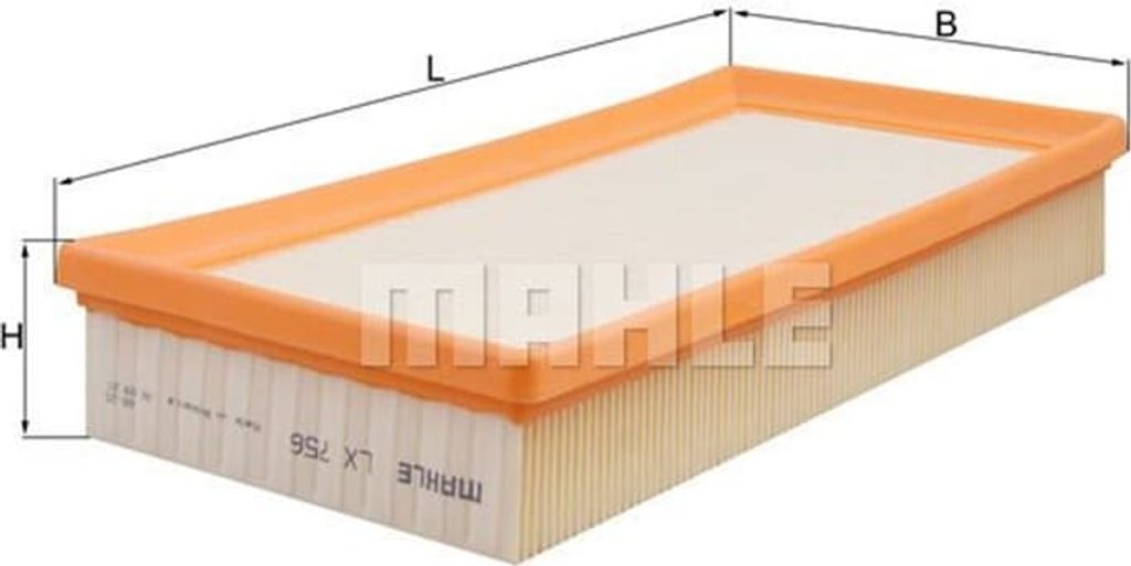 Luftfilter KNECHT LX 756