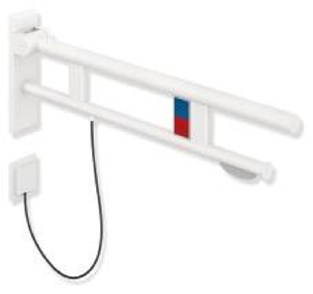 HEWI 900.50.19460 DX SK-Griff Duo(B),li,PRH,900,WC-Spül/