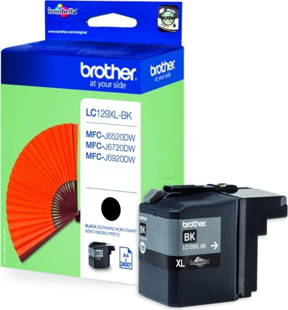 Brother LC-129XLBK - Inktcartridge / Zwart (44,2 ml)