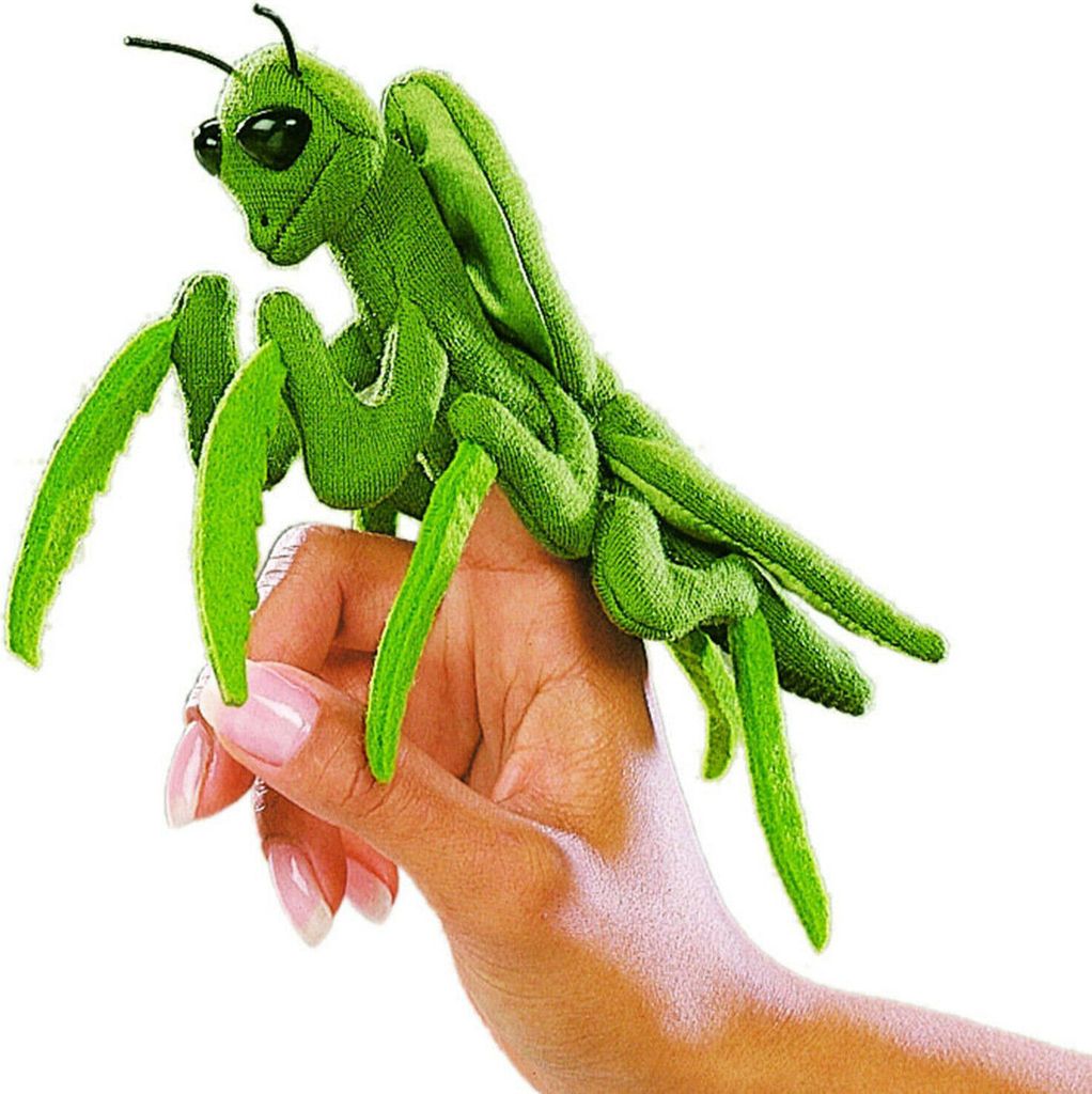 Folkmanis 2610 Fingerpuppe Gottesanbeterin