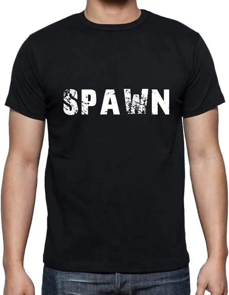 Herren Grafik T-Shirt Spawn Öko-Verantwortlich Vintage Jahrgang Kurzarm Lustige Druck Geburtstag Geschenk Mann