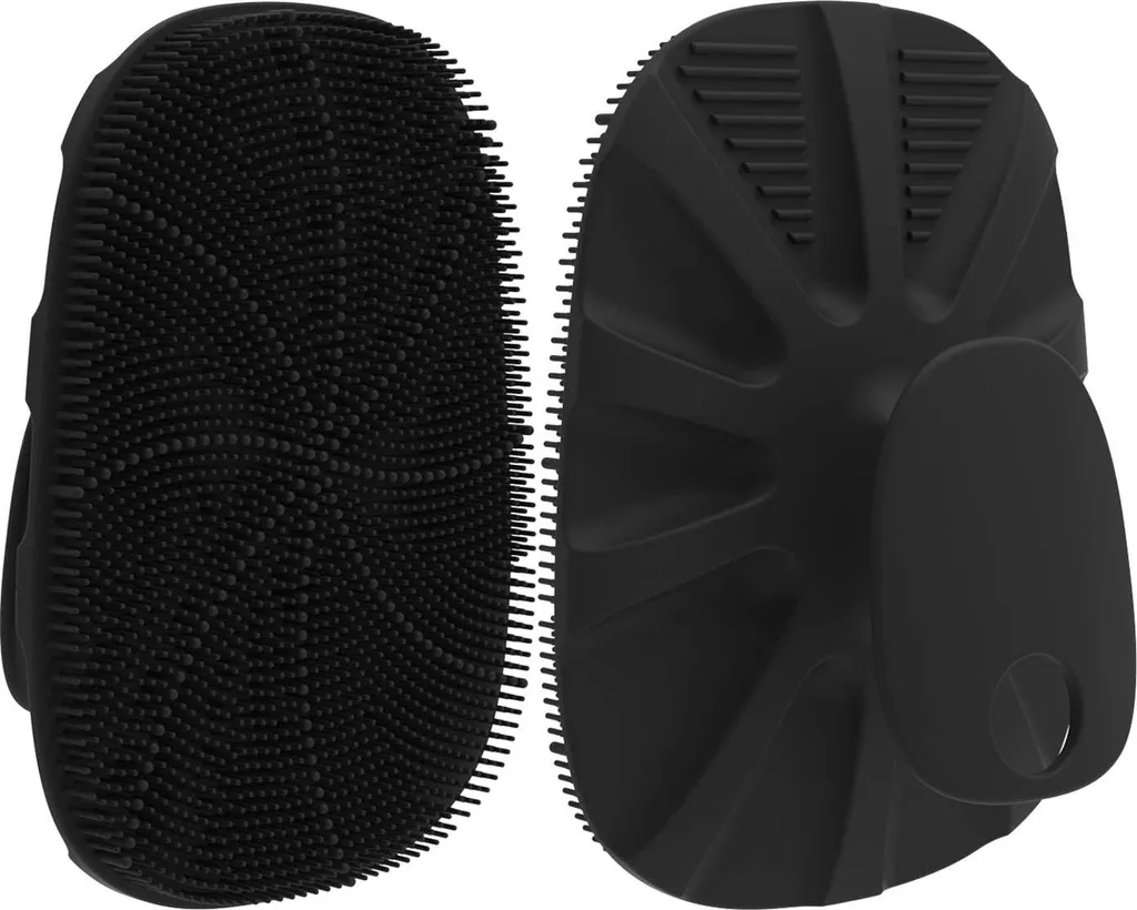Brosse corps en silicone à picots massants pour un gommage doux sous le bain