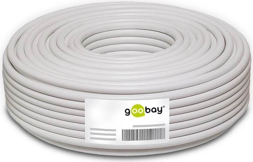 Goobay 91893 Cavo di rete CAT 7A+, S/FTP (PiMF), blu, 100 m - CU, AWG 22/1 (solido), LSZH - 4
