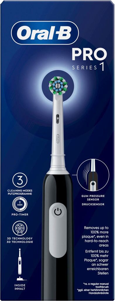 Oral-B Pro 1 Cross Action nero Immagine del prodotto 
