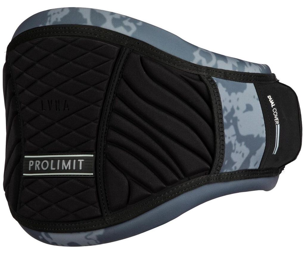 ProLimit Windsurf Luna WMNS Trapez, Schwarz/Lavendel, Neopren und Trapez, Größe 38/M