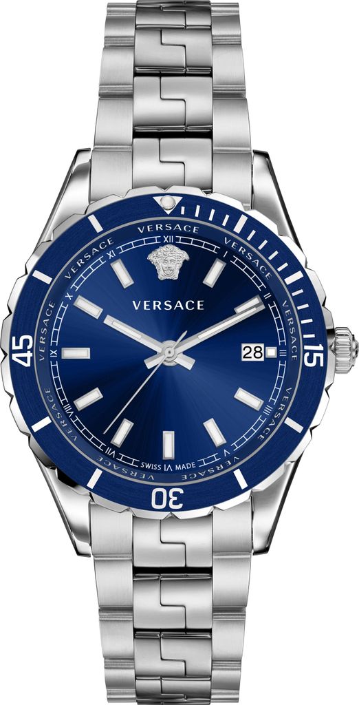 Versace Herren Uhr Armbanduhr Edelstahl Hellenyium Produktbild 