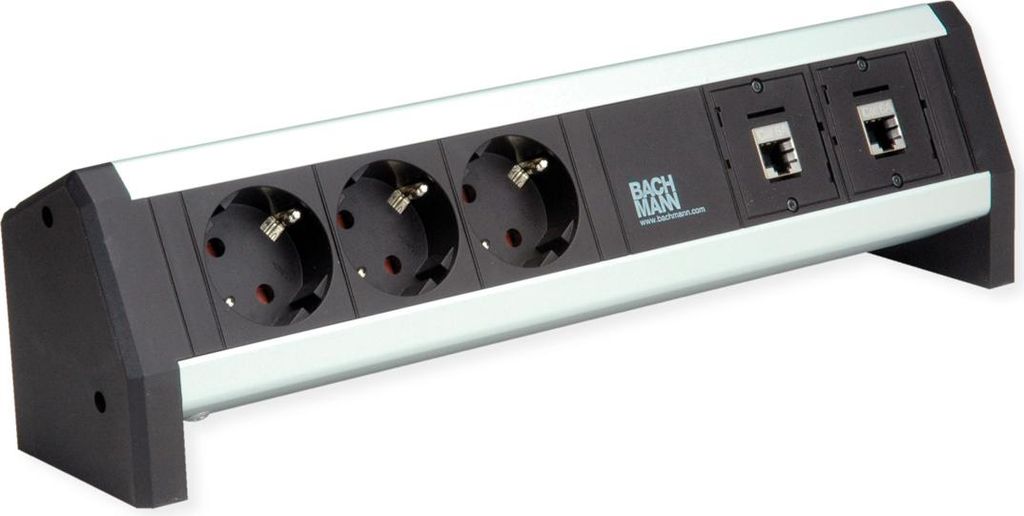 BACHMANN DESK 3xCEE7/3 2x CM-CAT6A Modul