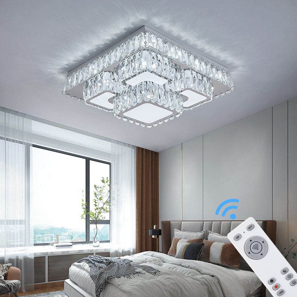 LED Deckenleuchte TY3019-50x50 cm Leuchte Lampe mit Produktbild 