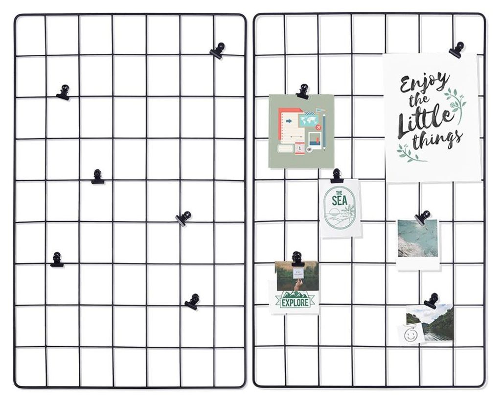 Vilde | Wanddecoratie set van 2 foto-roosters - 58x36 cm - Productafbeelding 