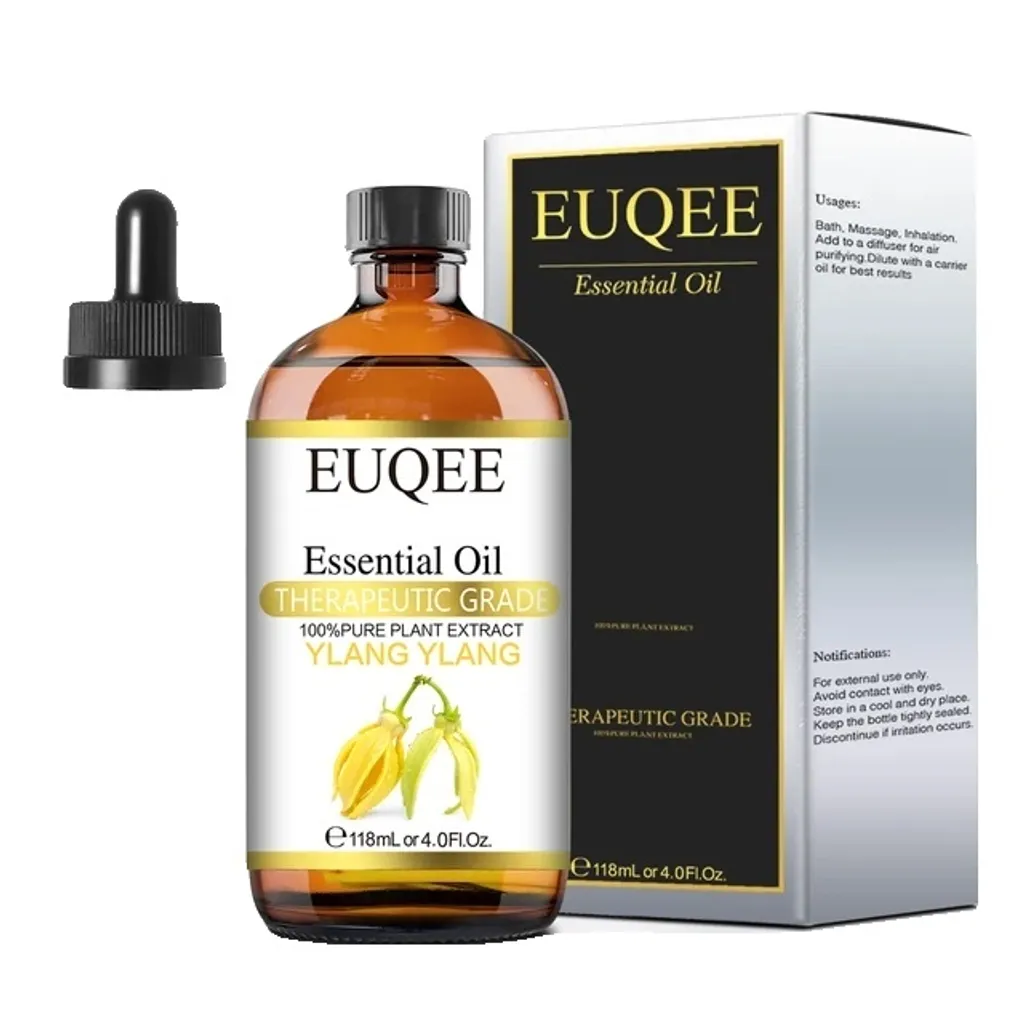 Ylang Ylang huile essentielle 118ml grand format pour soins DIY bio